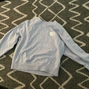 Light Blue Wilson Tennis Crewneck Worn Once